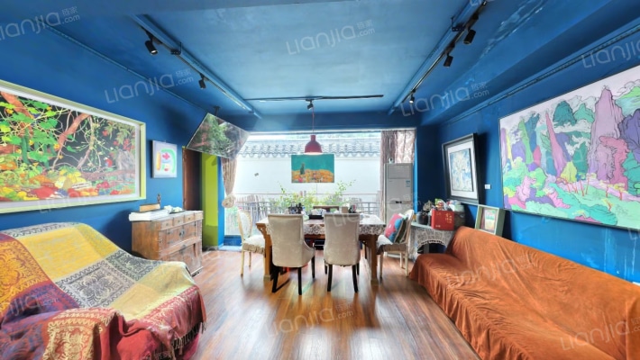 双拼湖滨别墅区二手房实景图