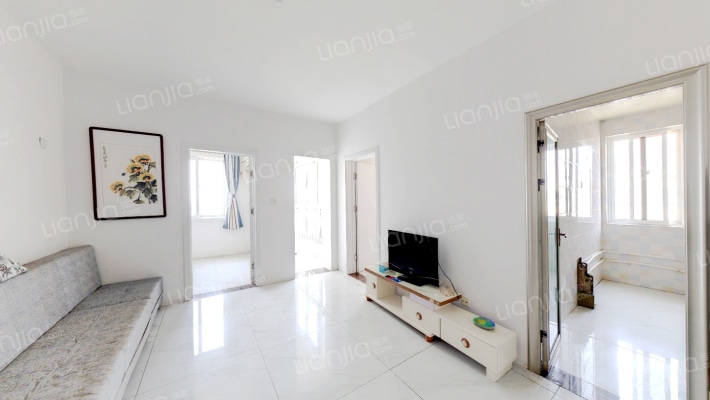 公园壹号，总价低，正规一居室，教育基地旁-客厅