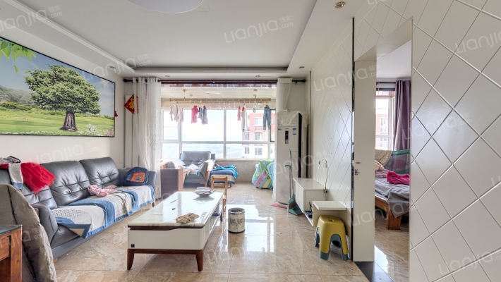 平安D区 2室2厅 南-客厅