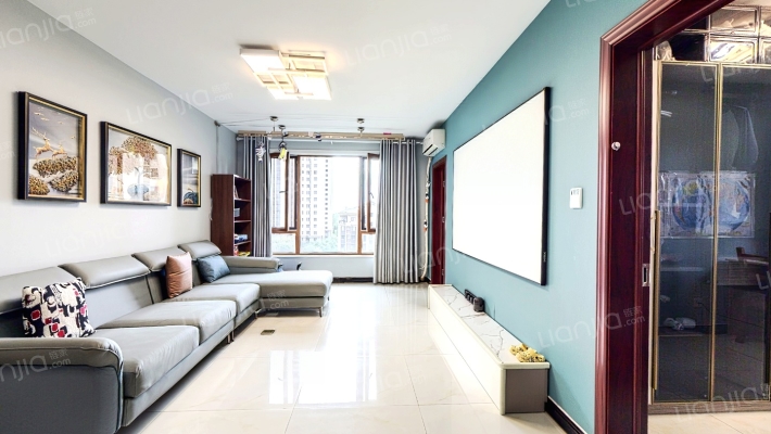 新干线 楼栋位置好 楼间距大 全天采光 视野开阔-客厅