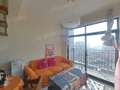 整租·万达广场铭邸 1室1厅 南