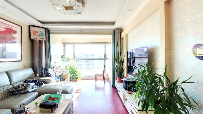 涿州开发区，全南两居。精装，诚意出售-客厅