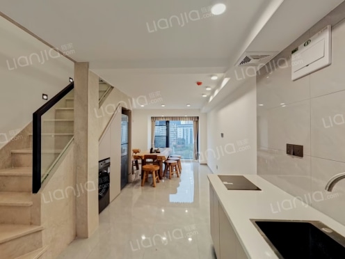 整租·重庆天地万科翡翠云阶 1室1厅 东