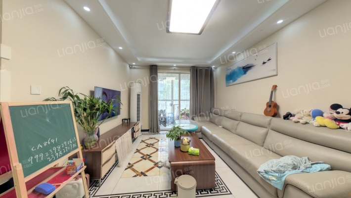 此房是低楼层的采光不受影响 精装修契税票满二-客厅