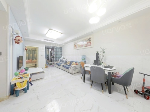 整租·富州新城兰亭 2室1厅 西南