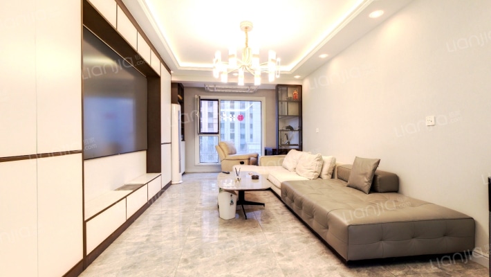 精装修 品牌家具家电 房本满二 拎包入住-客厅