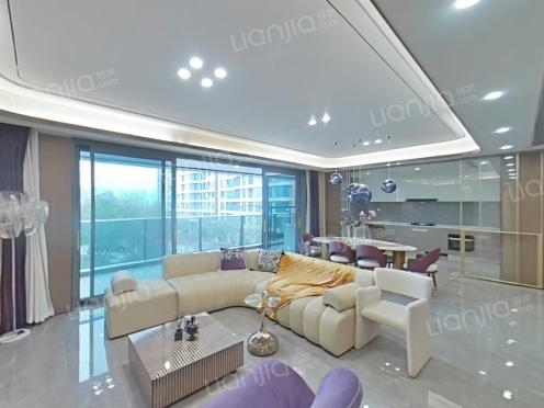 整租·融创壹号院二期 4室2厅 东南