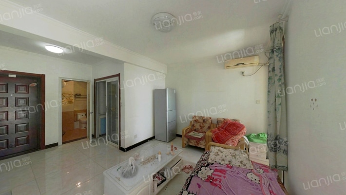 新加坡花园朝南正规一居，中间楼层，采光好-客厅