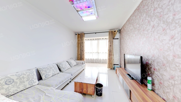 开发区高新水乡园南北通透两居中间楼层采光好税费低-客厅