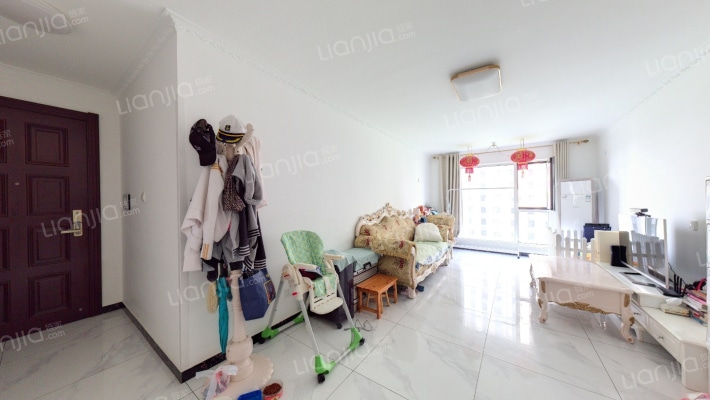 狮子城精装南北通透三居室，房本满二-客厅