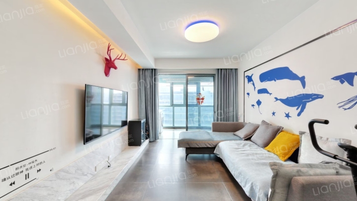 融信孔雀蓝轩二手房实景图