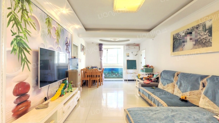 双塔社区低单价2居，中间楼层视野开阔，配套齐全-客厅