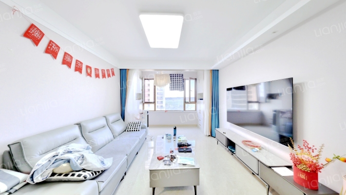 万达星光半岛一期二手房实景图