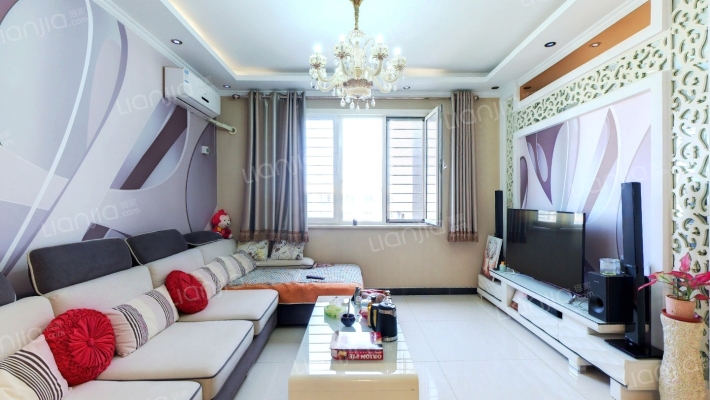 公园壹号   满五唯一  精装修  诚意出售-客厅