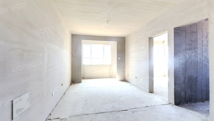 南面一栋楼 高楼层 毛坯 朝南2居 有本-客厅