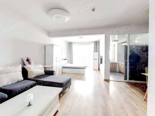 整租·东方至尊 1室1厅 南