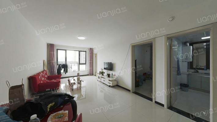 采光无遮挡，房本在手，正常首付，简单装修-客厅