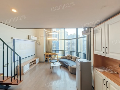 整租·龙湖上城天街广场 1室1厅 东南