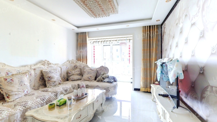 满二，次顶层，采光好视野好，精装修，看房提前联系-客厅