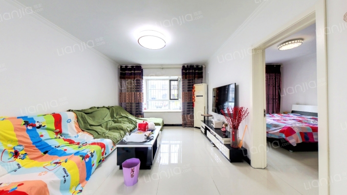 单位房子，两居室 园林社区 出行方便 范阳路沿线-客厅