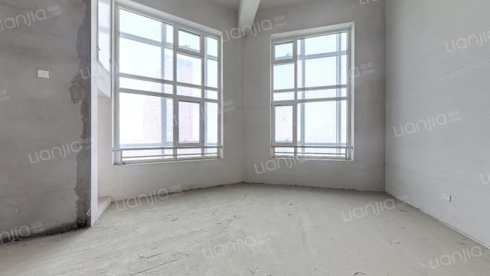 公园8090 层高4.8米 买一层带一层 大落地窗 采光好-卧室