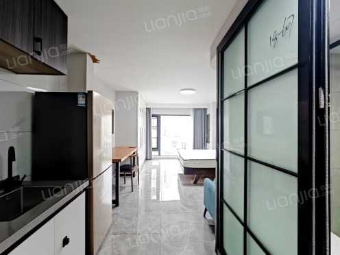 整租·龙沁城 1室1厅 西南