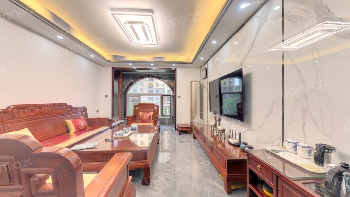 满两年 已装修 未住 全实木家具-客厅