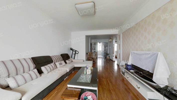 幸福嘉园  高素质人群社区  大楼间距 停车充足公摊小-客厅