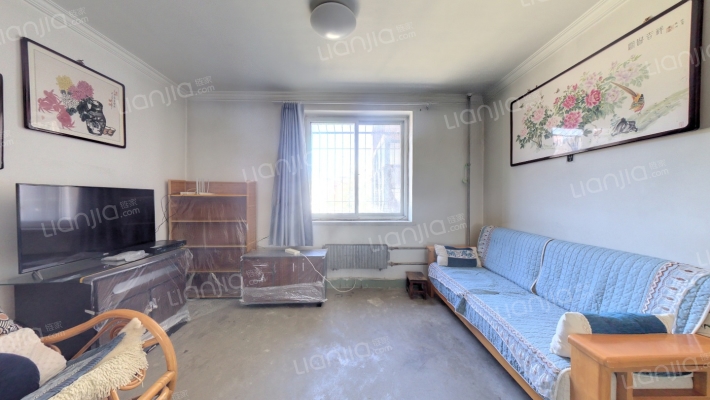 范阳路矿山局家属院南北通透正规两居-客厅