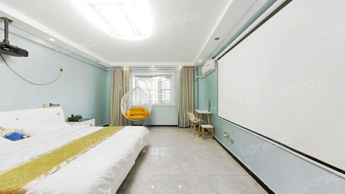 华阳东路大产权正规一室精装满二房屋出售-卧室