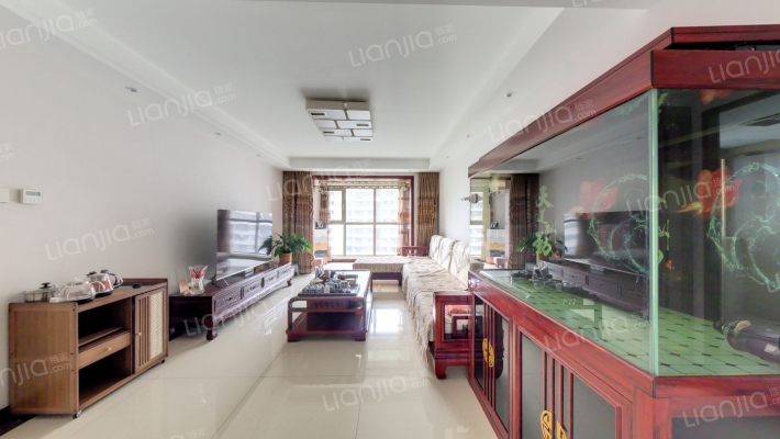 范阳路 精装修三居室  出门钻石838车站-客厅