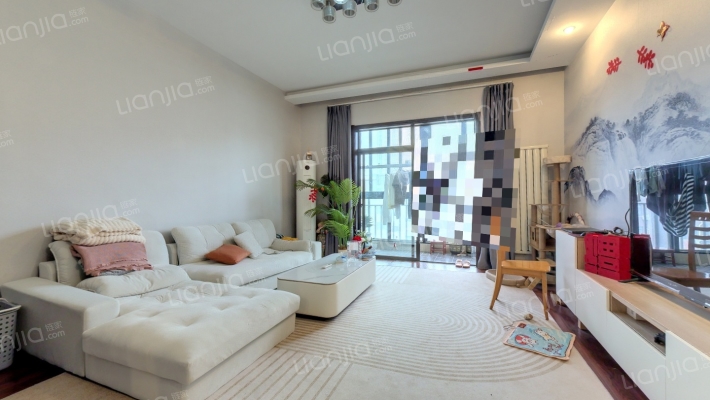 城市风景夏日景色二期二手房实景图