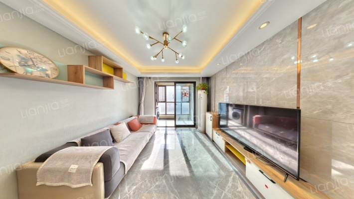 万科城湖心岛二手房实景图