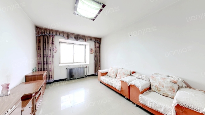 此房满五不唯一税费低，南北户型通透，小区环境好-客厅