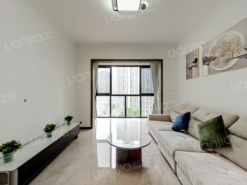 整租·鹿溪河畔北区 2室1厅 东南