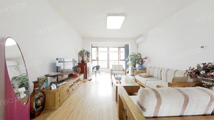 金品时代小区 人车分流 南北通透大三居-客厅