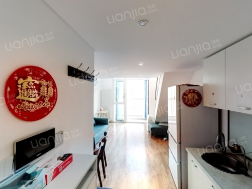 整租·海信绍兴路66号 1室1厅 南