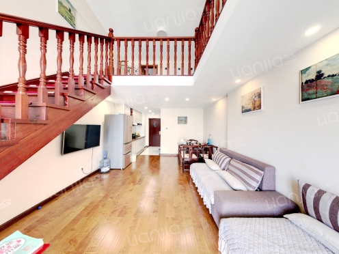 整租·俊发滨海俊园 1室2厅 跃层 西