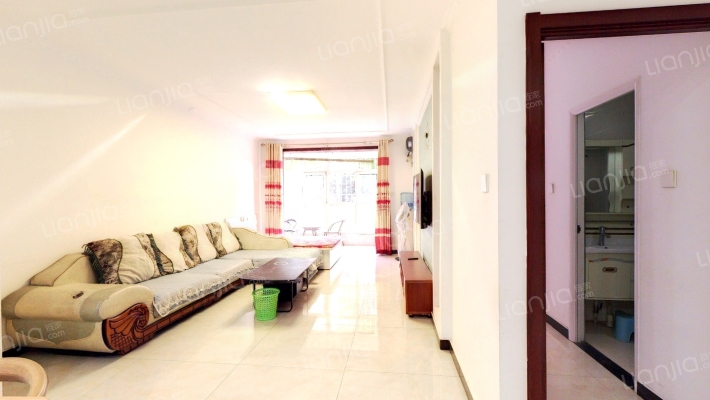 凯旋门高档小区通透两居室适合一家三口四口居住-客厅