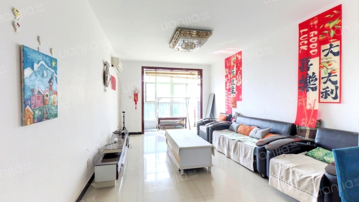 鸿盛凯旋门70年大产权，两居双卫，洋房社区满五唯一-客厅