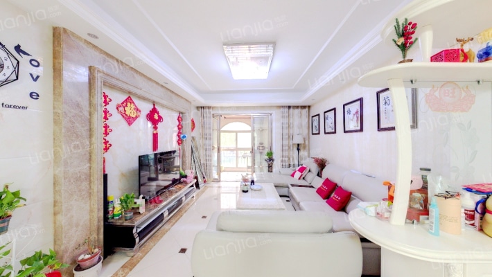 锦城1期，满五唯一精装修，上海南，配套齐全生活便利-客厅