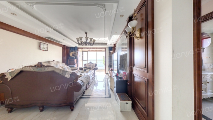 涿州开发区御景园精装南北三居室明厨明卫带车位-客厅