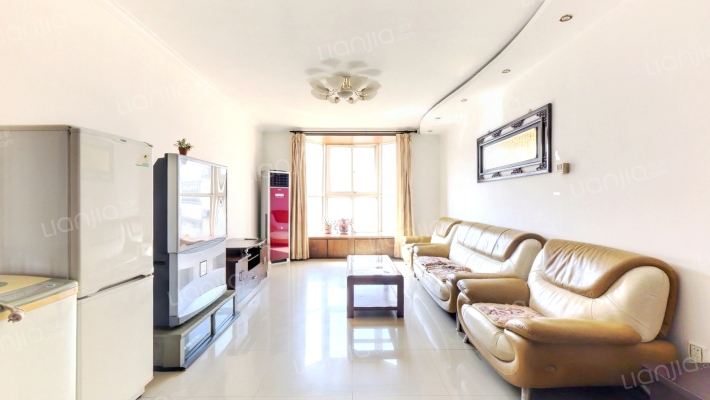 名流枫景洋房 南北通透三居 带地下室-客厅