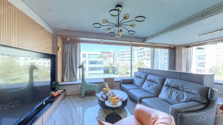 新湖金色池塘二手房实景图