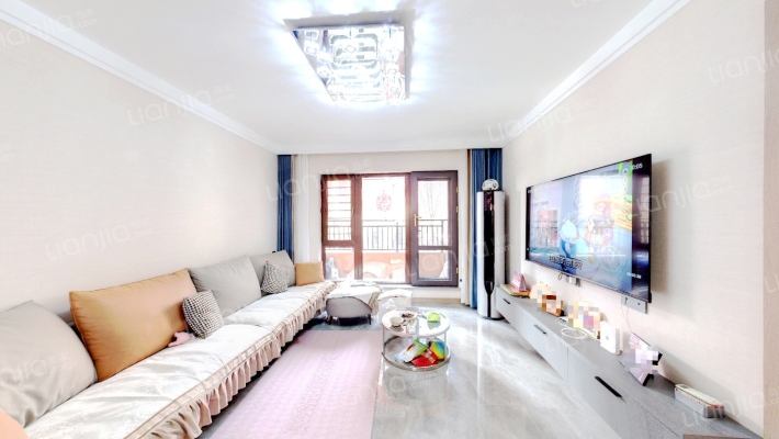 万科蓝山A区二手房实景图