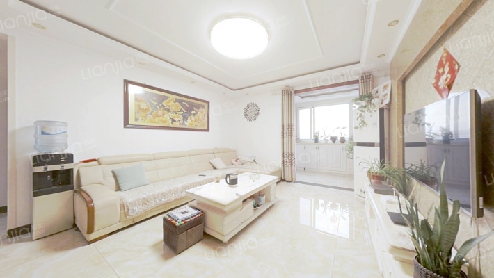 涿州开发区，南北通透三居，精装修，采光好，诚意出售-客厅