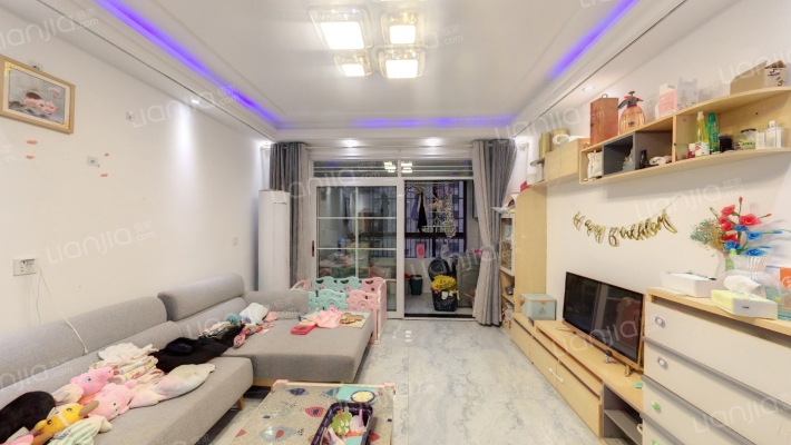 本小区新出好房，jingzhuangxiu，中间楼层，喜欢的来-客厅