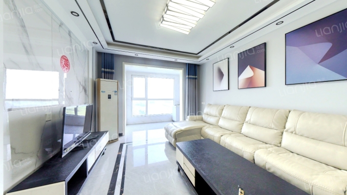 南北向的户型，采光好，户型好，视野好-客厅