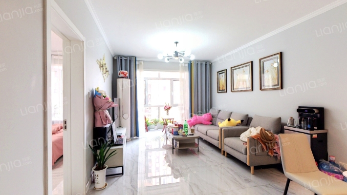 香邑溪谷上园 南向2居室 精装修 拎包入住 高楼层-客厅