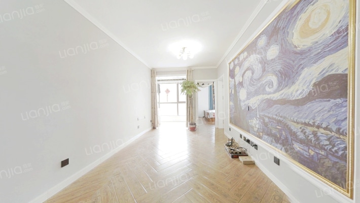 天伦湾社区 人车分流 精装修 有车位-客厅